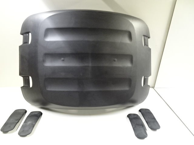Mudguard upper, rear wheel l/r, 3 parts convex