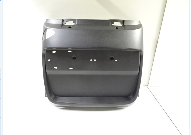 Mudguard right, rear wheel, 3 parts, convex