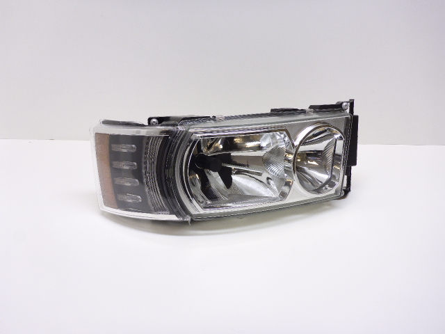Koplampunit links r/p/g-serie xenon (zwart) v8