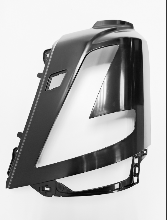 Headlight angle, left