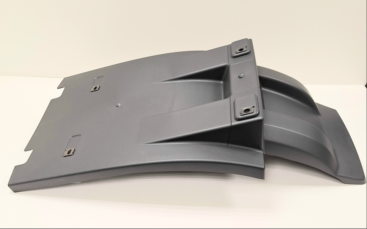 Splash guard behind front wheel fh/fm5